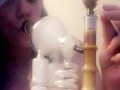 420 smoking naked