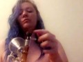 420 smoking naked