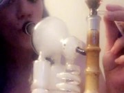 420 smoking naked