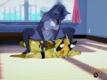 Furry Hentai - Wolf Fucked by Lynx