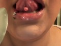 “Asmr” BBW eats cake 