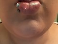 “Asmr” BBW eats cake 