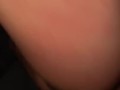 Wife exits hot tub in bikini, removed her bottoms to go pee in the snow in our backyard. Steamy piss