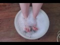Bubble Bath Foot Soak Pedicure - twitter @ gracegore0