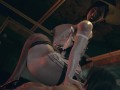 Resident Evil Village: Tall Vampire Lady Dimitrescu domination fuck | Honey Select 2