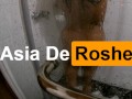 Sneaking on sexy indian girl having shower after work - Asia De Roshell