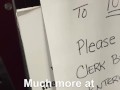 Hotwife gets a creampie from a stranger at the gloryhole - huge load!