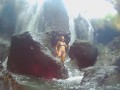 VAGINA FALL public FLASH and PEE #Tourist atraction Waterfall in Jungle