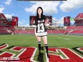 Alexandria Wu’s Sexy Super Bowl Halftime Show Promo 