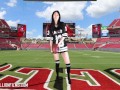 Alexandria Wu’s Sexy Super Bowl Halftime Show Promo 