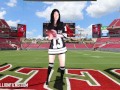 Alexandria Wu’s Sexy Super Bowl Halftime Show Promo 