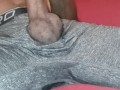 Big dick stroking