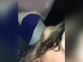 Sexy bbw gets facial from bbc and wipes cum on white boyfriend(snippet from new vid)