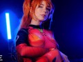 Hot slut Asuka Langley. Sloppy Blowjob and Pussy Creampie - MollyRedWolf