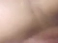 POV chubby white slut sits on your face with creamy pussy
