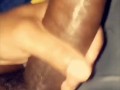 Talking Nasty AF While I’m Stroking My Dick Making My Cum Shoot Out Of My Thick Black Cock