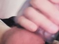 "Cum On My Dick" Loud Guy Moaning Grunting Sexy Cumshot with Cock Ring