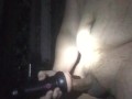 Sex with fleshlight in the night room