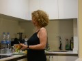 Hot milf masturbates after firing a friend