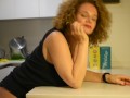 Hot milf masturbates after firing a friend