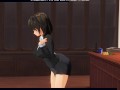 3D HENTAI POV Shy schoolgirl got to the headmaster