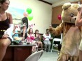 DANCING BEAR - Alaina Brooke's CFNM Fiesta With Big Dick Male Strippers!