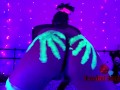 Neon Hentai Girl Gangbang Oral Anal DP