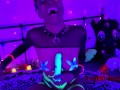 Neon Hentai Girl Gangbang Oral Anal DP