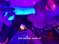 Neon Hentai Girl Gangbang Oral Anal DP