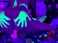 Neon Hentai Girl Gangbang Oral Anal DP