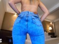 Trying On The Perfect Jeans ASMR - MYSTERIOUSKATHY 4K