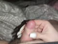 I help him to get his little cock to cum *unbelievable amount of cum*