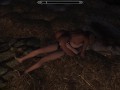 Lesbian warriors in a scissors pose. Medieval Strapon Games | PC Game