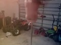 Pole dancing is a passion pole currently broken