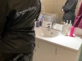 Amateur trying on leather jacket and raincoats haul - why girls take so long to get ready