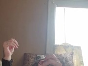 White Boy cumming hard after 2 days of no release