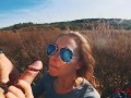 PASSIONATE FUCK IN THE FRESH AIR INCREDIBLE PICNIC WITH HUGE COCK