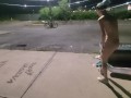 Naked Skateboarding