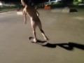 Naked Skateboarding