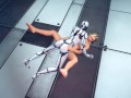 robot strapon missionary fuck