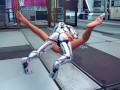 robot strapon missionary fuck