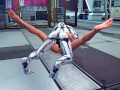 robot strapon missionary fuck