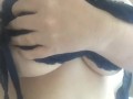 It's Me, Eve  - electric blue bra and big boobs
