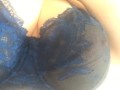 It's Me, Eve  - electric blue bra and big boobs