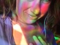 Slow breathing, heartbeat, good morning playing with nipples and natural breasts. Sunlight, rainbows