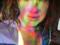 Slow breathing, heartbeat, good morning playing with nipples and natural breasts. Sunlight, rainbows