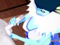 Pokemon Hentai - Vaporeon Handjob and blowjob