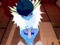 Pokemon Hentai - Vaporeon Handjob and blowjob