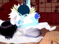 Pokemon Hentai - Vaporeon Handjob and blowjob