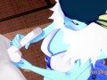 Pokemon Hentai - Vaporeon Handjob and blowjob